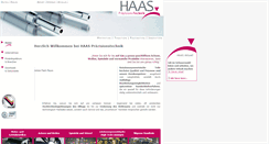 Desktop Screenshot of haas-praezisionstechnik.com